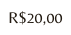 R 20 00