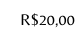 R 20 00
