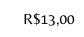 R 13 00